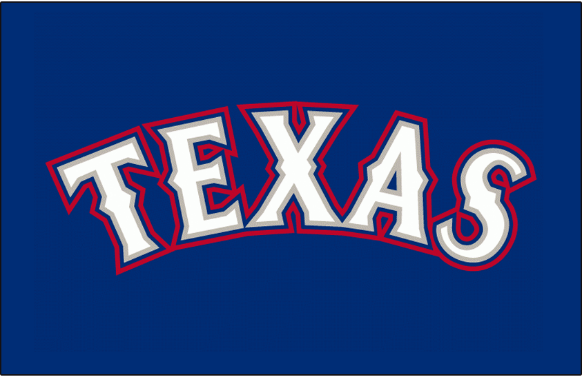 Texas Rangers 2009-Pres Jersey Logo fabric transfer